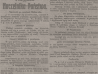 Przyjazd Naczelnika Państwa, Kurjer Płocki 1921 r., nr 80 z 9 kwietnia s. 1