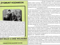 Kozanecki Z. - Wiek walki o dwie wolności. Płock 2001