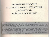 Wybult F., Świecki T. - Mazowsze Płockie w czasach wojny światowej i powstania państwa polskiego. Toruń 1932