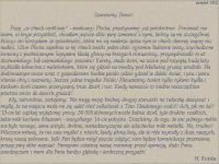 Fragment listu Haliny Rutskiej do Jana Kochanowskiego / źródło: Notatki Płockie 2011 r. nr 4 s. 26