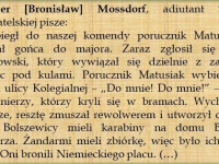 Plac Floriański relacja inż. Massdorfa / źródło: Przegląd Historyczno-Wojskowy 2013 r. t. 14 nr 2 s. 122-123