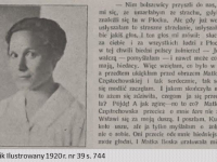 Stanisława Sujkowska / źródło: Tygodnik Ilustrowany 1920 nr 39 s. 744