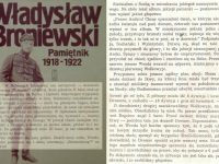 Wpis z 4 sierpnia 1920 r. / źródło: Broniewski W. - Pamiętnik 1918-1922. Warszawa 1984