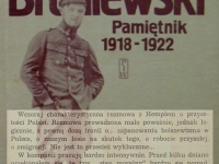 Wpis  z 10 sierpnia 1920 r. / źródło: Broniewski W. - Pamiętnik 1918-1922. Warszawa-1984