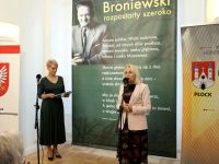 Otwarcie wystawy "Broniewski rozpostarty szeroko"