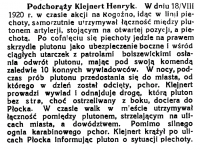 Kleinert Henryk, źródło: "Żołnierz Polski" 1921 nr 21, s. 5-6