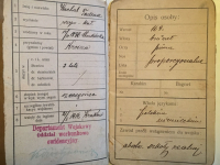 Karta wojskowa Tadeusza Wachala / fot. z archiwum rodzinnego Marka Wachala