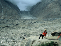 Monika Rogozińska w drodze pod K2. Fot. Archiwum Moniki Rogozińskiej